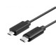 Cáp USB 2.0 chuẩn Type C to micro USB dài 1M Unitek YC473BK